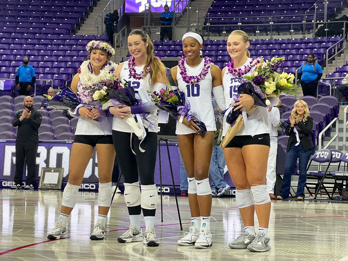 The seniors that put #TCU Volleyball on the map.