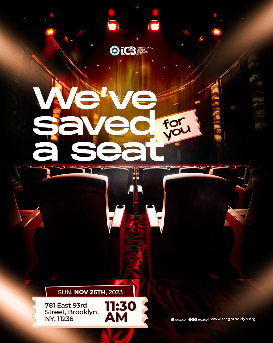 RccgIcb's tweet image. ...and it'll be awesome to have you worship with us tomorrow, alongside your neighbors, relatives, friends and colleagues.

See you at 11:30am tomorrow. 

God bless you!
#invite #serviceinvite #rccg #rccgicb #rccginternatonal #rccgbrooklyn #rccgglobal #rccgworldwide #rccgbrooklyn