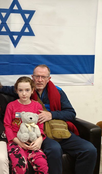 The photo we have all waited for. Thomas Hand has been reunited with his daughter, Emily.