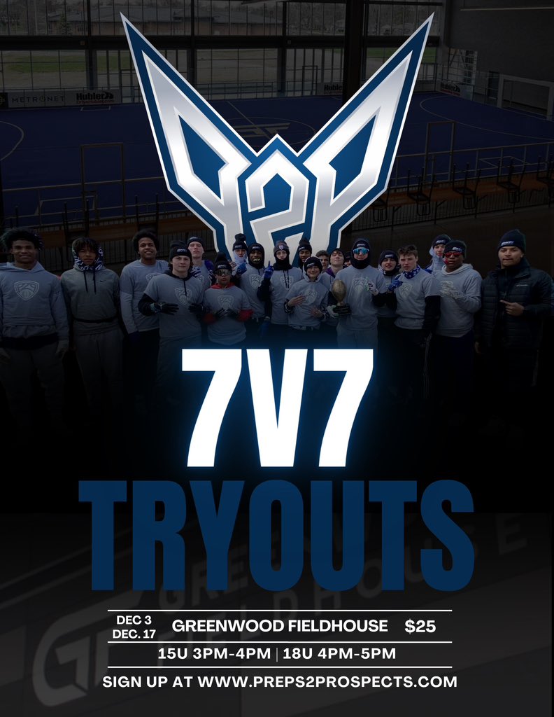 1 Week Away From Round 1 of Tryouts 18u & 15u Register at Preps2Prospects.com