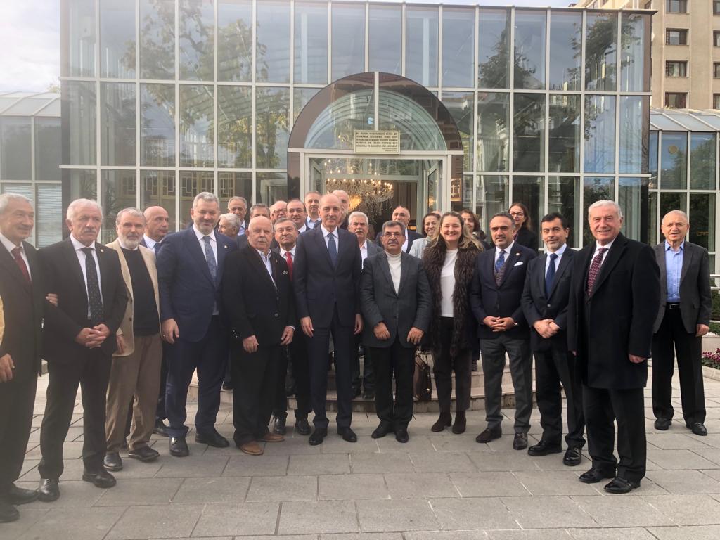 Sayın Meclis Başkanımız Numan Kurtulmuş beyin Gazze'de yaşanan insanlık dramı ve hazin tablo ile ilgili
 önemli  bilgiler verdi. Kendisine çok teşekkür ediyor ve saygılar sunuyoruz.