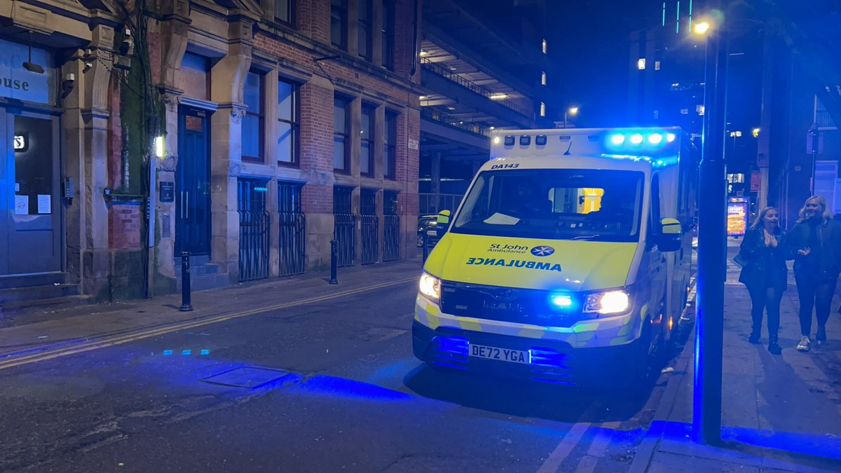 Myself and Cat (AOC Supervisor) are out and about <a href="/NTE_Manchester/">Manchester Night-Time Economy</a> listening to your views on how to improve and reengage  SJA Volunteers <a href="/SJAOperations/">St John Ambulance’s Operations Team</a> <a href="/stjohnambulance/">St John Ambulance England</a>