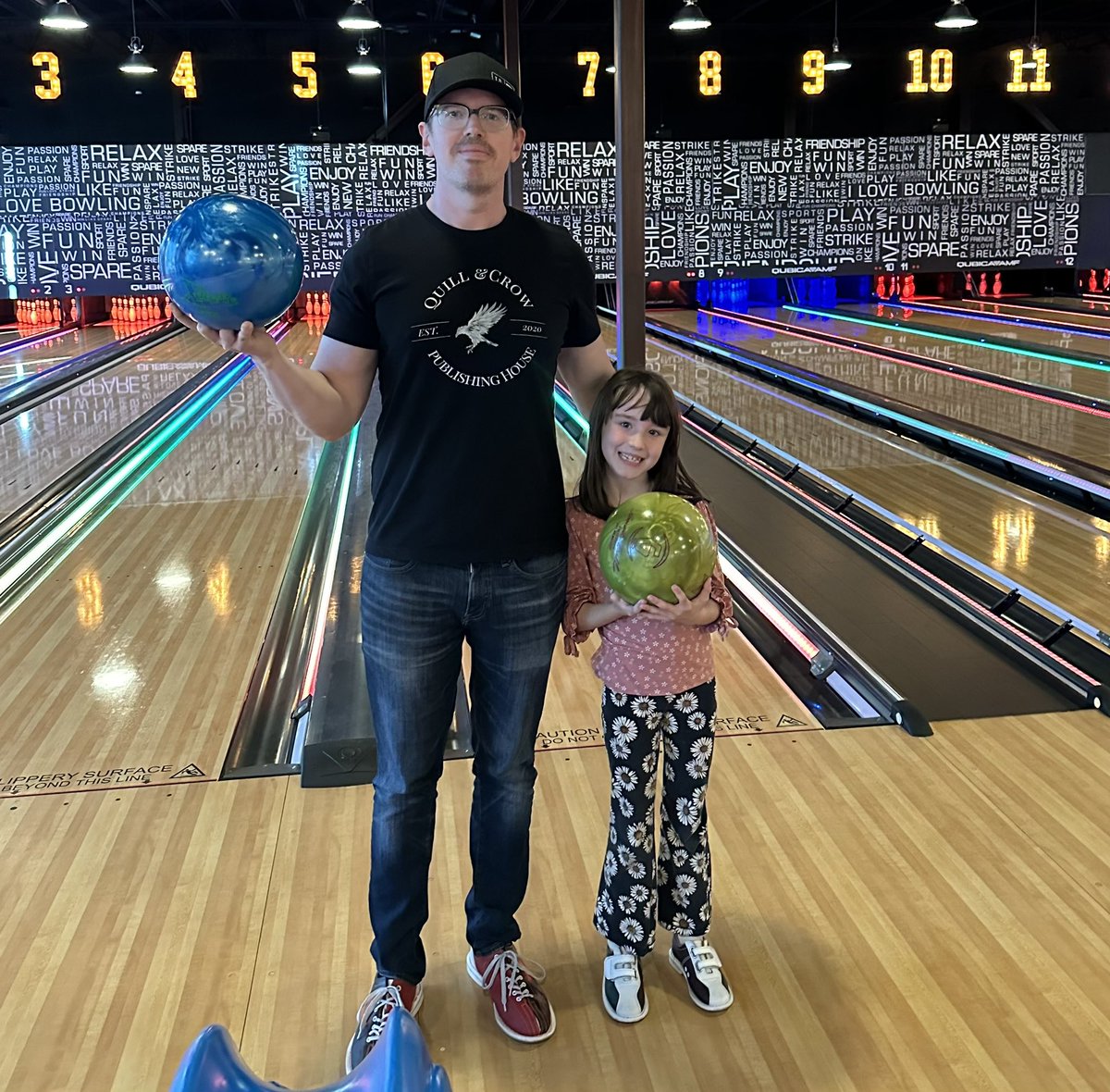 Low key jealous of Chloe’s pants 🌻🌻🎳