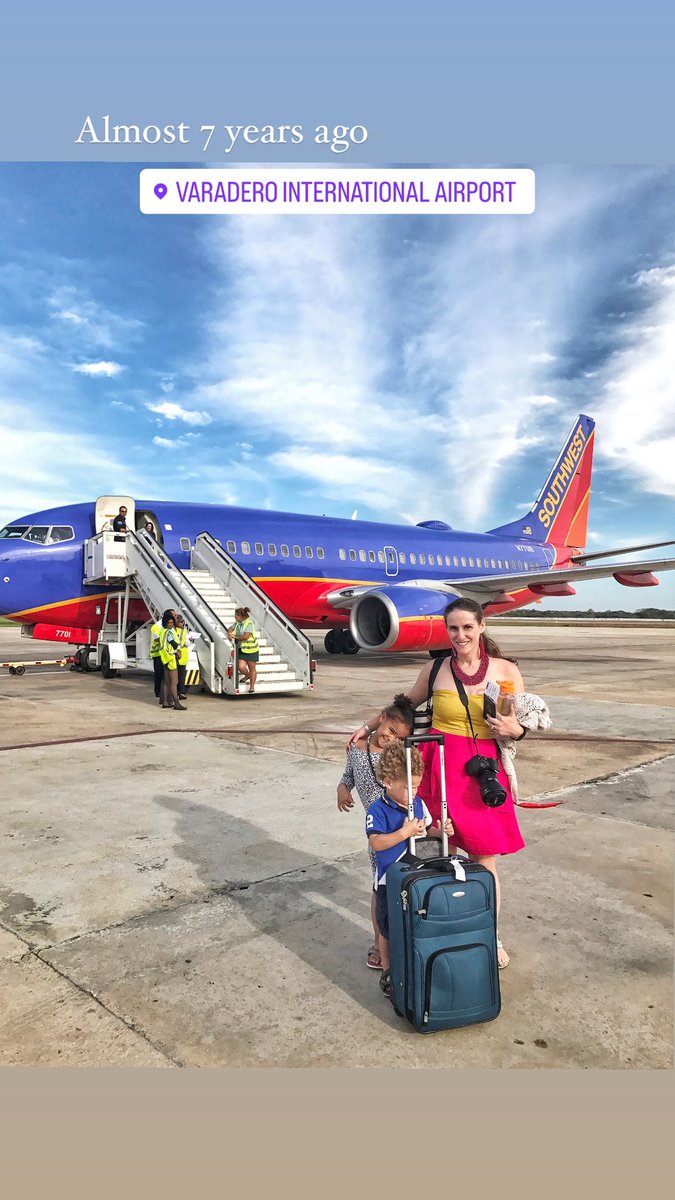 WTAdventurers's tweet photo. Almost 7 years &amp; today in Cuba 🇨🇺 with @SouthwestAir 🙏 https://t.co/3qJtdth4yg