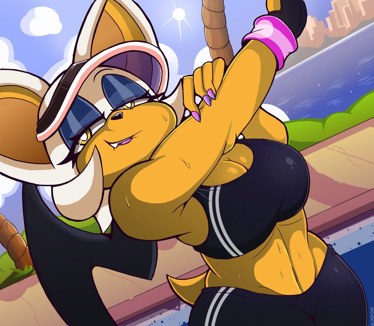 LordFinksnf's tweet photo. Rouge Daily Walk ~
#RougeTheBat #SonicTheHedgehog #fanart #sonic https://t.co/eXrDAunZDd