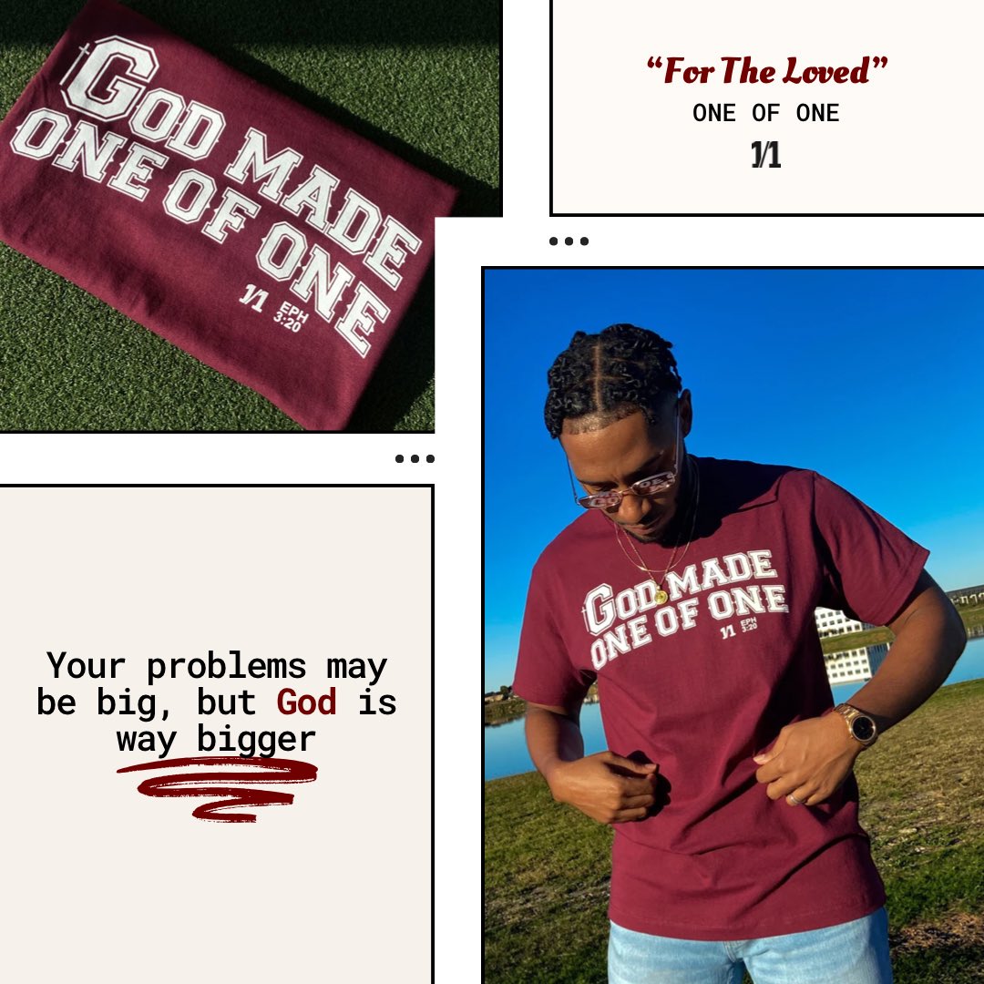 GodMade1of1.com 🙏🏾