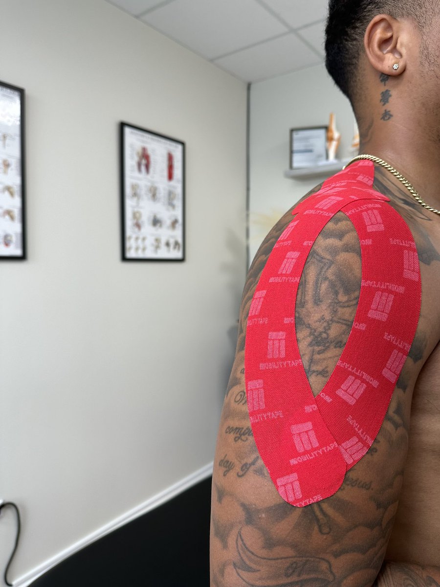 reactivebda's tweet image. Simple pre game taping using @mobilitytape! 

Available for purchase.