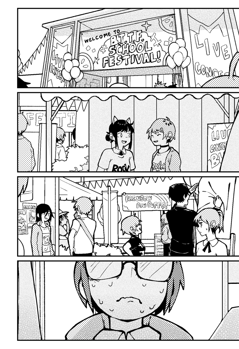 i might have to post this 2 unfinished comic in gumroad for free.  reason why they were unfinished is the story got too long that i only finished 10% of it.  i spent too much on the background and fixing stuff over and over again.