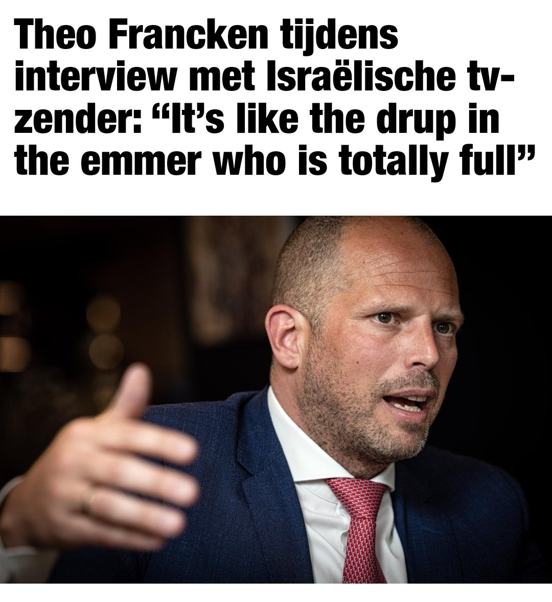 chrcallewaert's tweet photo. Zo weet Israël meteen dat alleen tweederangspolitici hen nog steunen. https://t.co/scbVRnIvjM