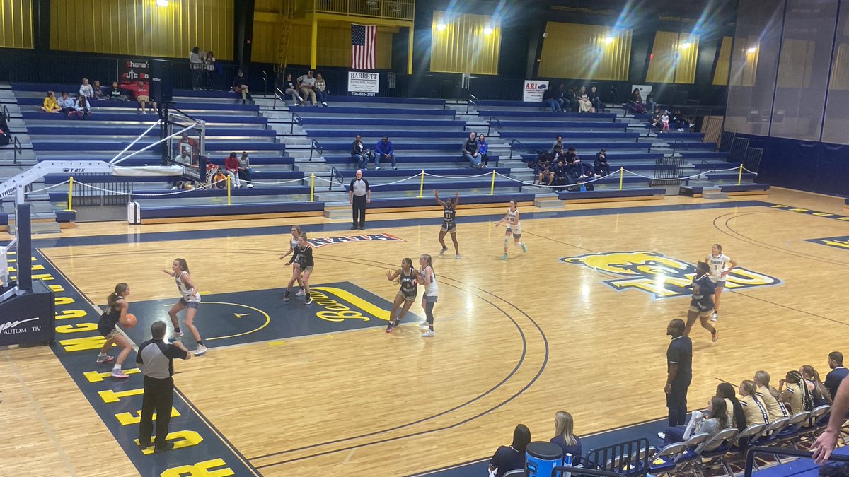 Our final girls game of the weekend has tipped off. White County vs Loganville Christian!