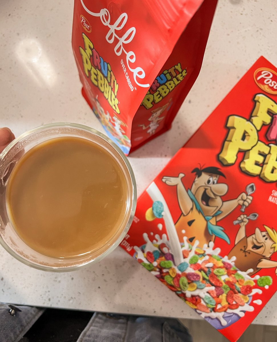Make sure to head on over to the link in our bio to grab your bag of Fruity Pebbles coffee...you yabba dabba don't want to miss this!
.
.
.
#FruityPebbles #FlavoredCoffee #CoffeeOverCardio