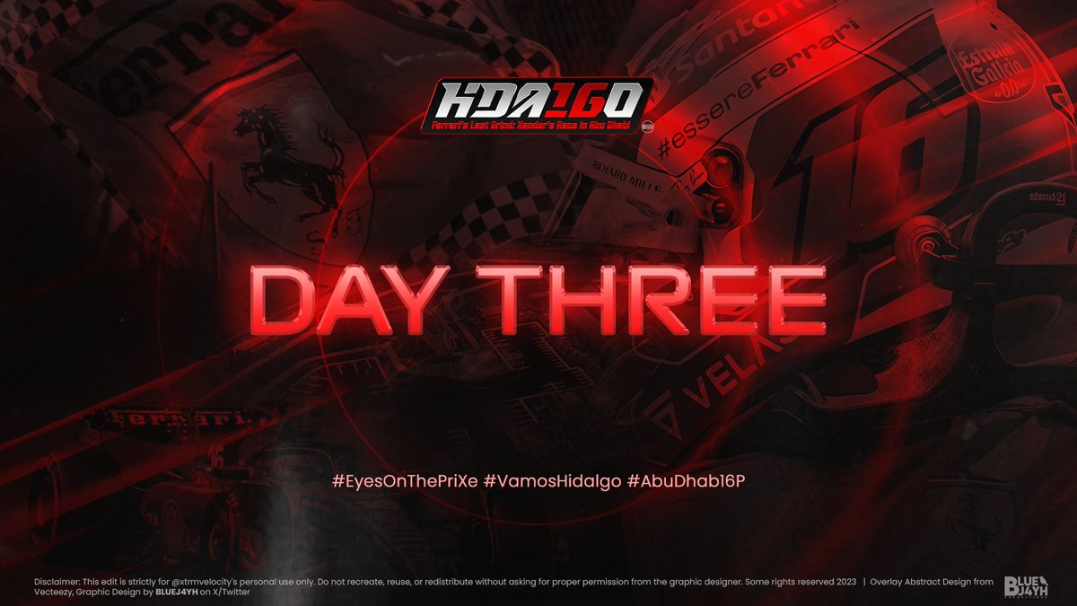 HIDA16OFFICIAL's tweet photo. ⠀

                              VAMOS   HIDA16O.     🏁
                              LET'S RULE THE TRACKS! 
                              #EyesOnThePriXe 
                              #VamosHidalgo
                              #AbuDhab16P

⠀ https://t.co/RFNK4bf9TR