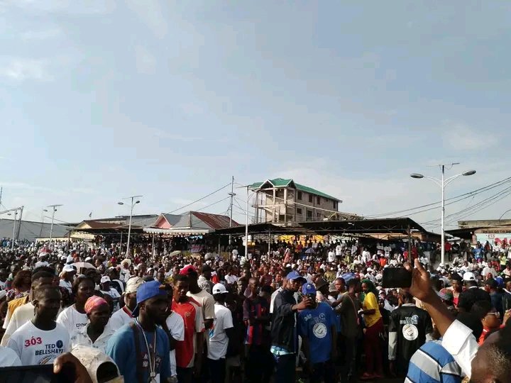KapajikaDavid's tweet photo. Le premier leader de la Tshangu à remplir le stade municipal de Masina  c’est le candidat TED BELESHAYI 303.

Merci pour la confiance Tshangu.

@juantedbelkas 
@EmeryCijuka https://t.co/Kho2ksguLH