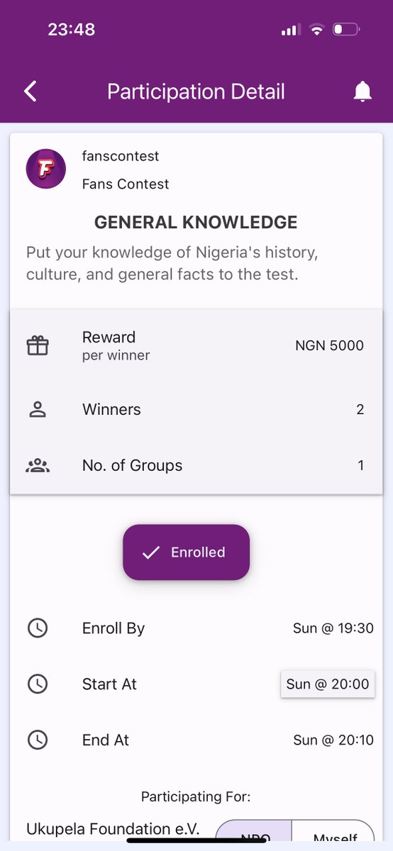 fanscontest's tweet photo. Coming Up Tonight!
🧠 Contest 1: General Knowledge - Exclusively for those who haven't won in the last 4 weeks.
🏆 Contest 2: Winners Only - Exclusively for those who've won at least 1 past contest.
Get ready for the excitement! 🎉 #FansContest #Contests #TriviaNight https://t.co/7Ecp7JZ08O