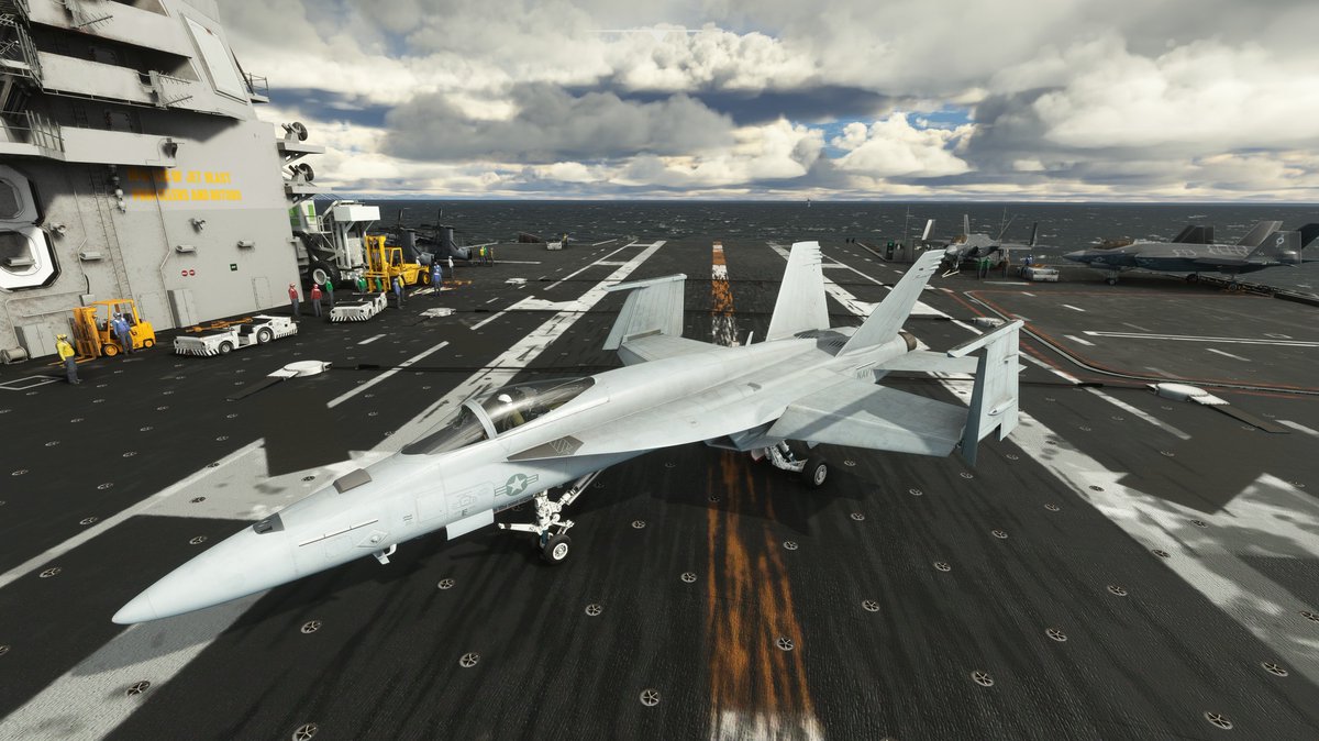 simflight's tweet photo. IndiaFoxtEcho - Ford Class Carriers MSFS Update
https://t.co/PficiKdhih
#flightsim #MSFS2020 #MicrosoftFlightSimulator #IndiaFoxtEcho #FordClass #Carrier #Military #Ships https://t.co/JqoywPWR6b