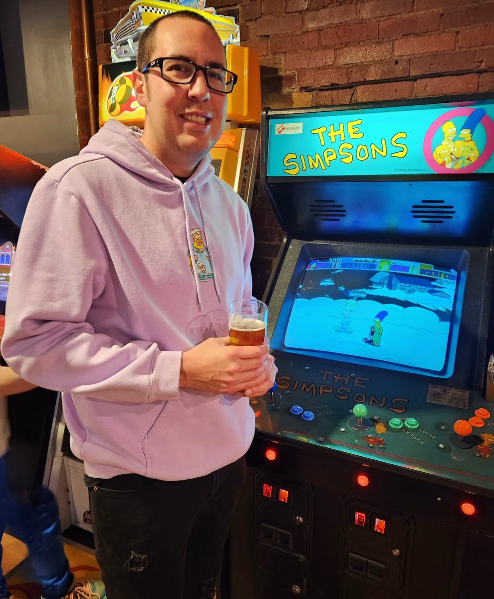 FeelingIndigo87's tweet photo. I'm turning 36 tomorrow and I still qoute The Simpsons in everyday life

#TheSimspons #Zed80 #ArcadeBar #Toronto #TorontoBar https://t.co/D4xpYE0Mx8
