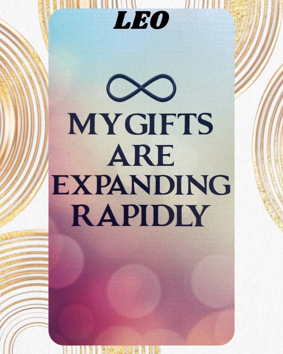 OracleYaya's tweet photo. #FireSigns
#Aries #Leo #Sagittarius
SMRV

🔮DIVINE MESSAGES🔮

Aries: I AM A HEALER

Leo: MY GIFTS ARE EXPANDING RAPIDLY

Sagittarius: I KNOW I DESERVE THE BEST

🪬Claim It🪬

FOLLOW FOR MORE
@OracleYaya
#OracleYaya https://t.co/tFaIJSGjTz