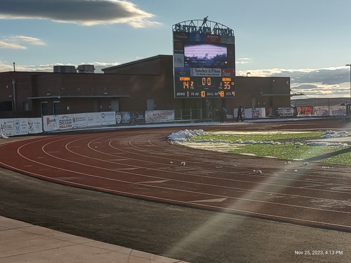 Congratulations to the La Cueva Bears on winning the 6A State Football Championship!