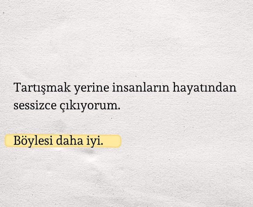 Böylesi daha iyi 🌙