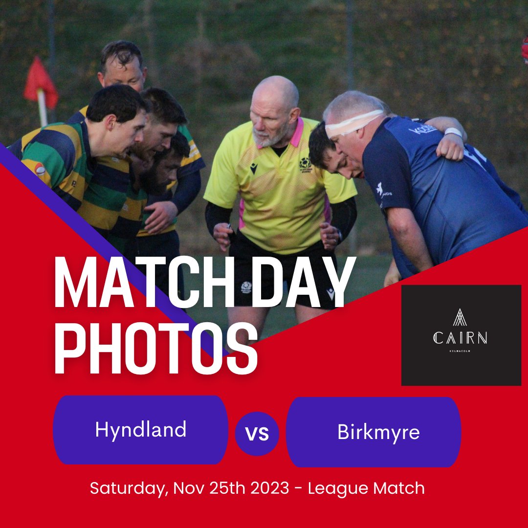 Follow the link below to our website to view the match day photos from our game against Hyndland RFC yesterday.

pitchero.com/clubs/birkmyre…

#matchdayphotos #birkmyrerugby #birkmyrerfc #birkmyrerugbyclub