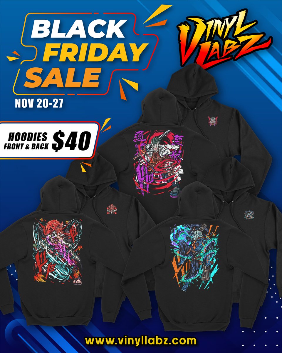 We got #blackfriday deals going on until 11/27/23! Dont miss out on your favorite #fgc merch! Shop at vinyllabz.com