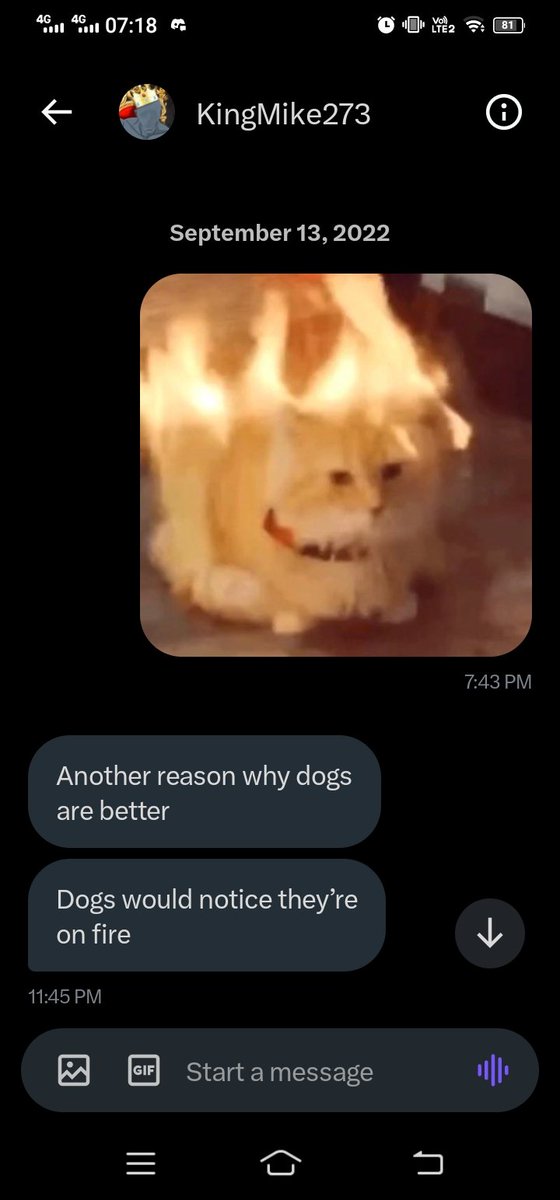 TBC41Foundation's tweet photo. i just came back to this account and the dms i had with #kingmike273 is hilarious https://t.co/THl66Nstgo