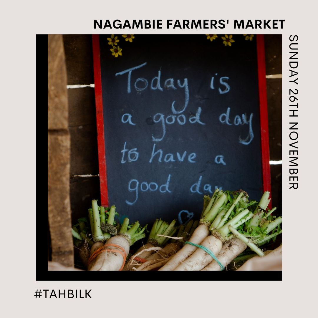 Today really is a good day to have a good day!

Join us at the Nagambie Farmers' Market today from 10am in the Cellar yard at Tahbilk. 

We'll have wine available by the glass, and live music into the afternoon. 

See you there!