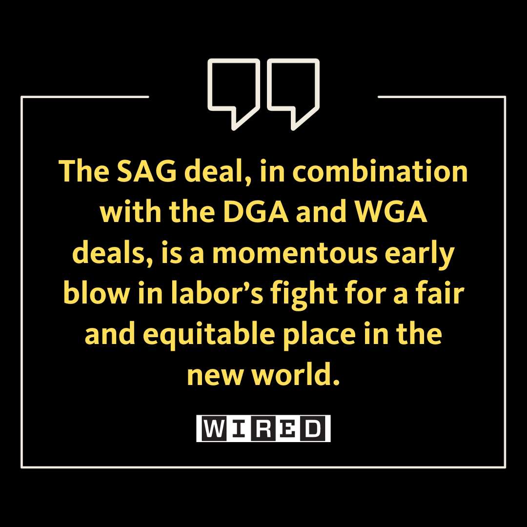 SAG-AFTRA tweet media