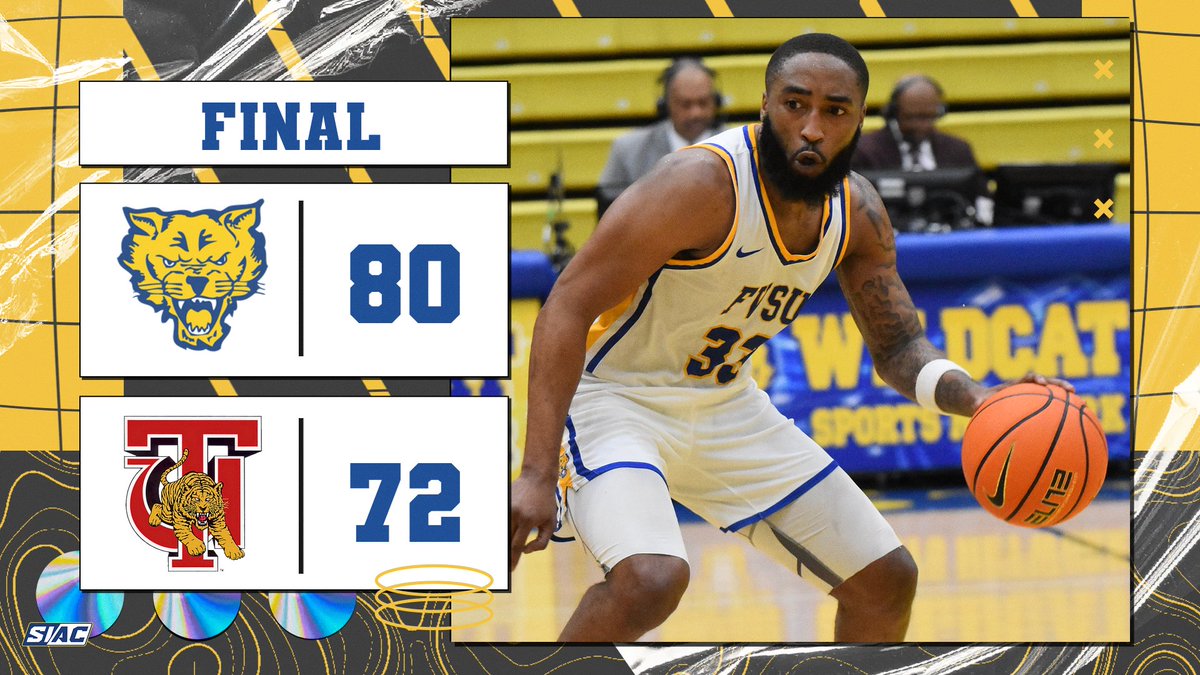 Kenton Eskridge was a perfect 12 of 12 from the foul line and team-high 20 points in helping to lead the Wildcats to their first victory of the year! FVSU takes down Tuskegee, 80-72, on Saturday afteroon! #ValleyTough