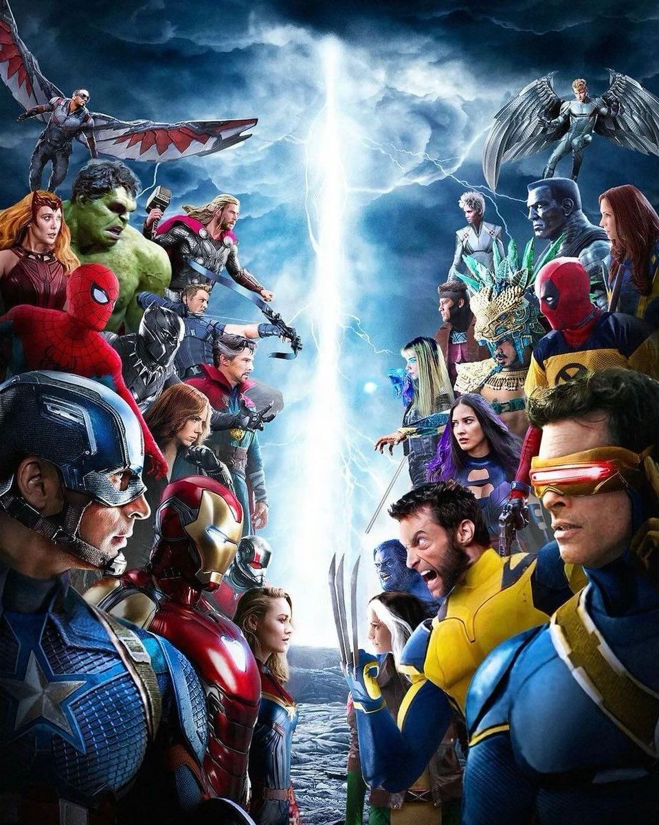 TheJRLuna's tweet photo. Avengers vs X-Men, who would win???

#Marvel #MCU #Avengers #XMen https://t.co/yHx1fD8Roi