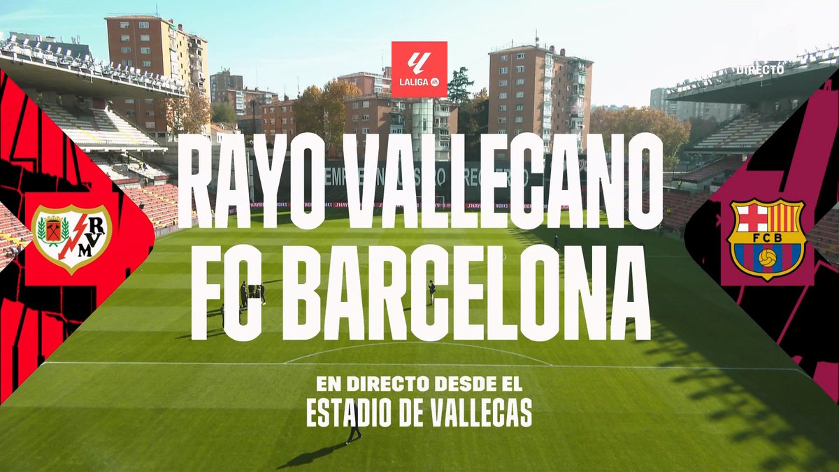 Full Match: Rayo Vallecano vs Barcelona