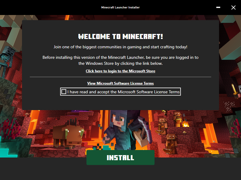 Minecraft Preview is now available on Windows through the Microsoft Store