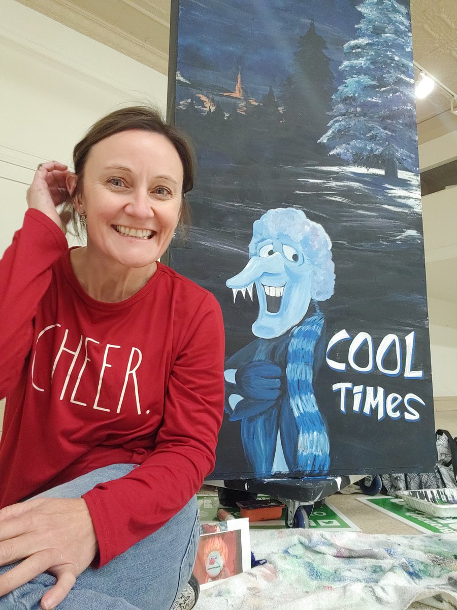 ThatBronaghOne's tweet photo. Miser Brothers added!
Live Mural Walk Day 2
Winter Dung Ah Town Festival continues Sunday November 26
140 Dundas St, 10-4
#londonartscouncil #lcrn
#snowmiser #mrwhitechristmas #heatmiser #mrgreenchristmas https://t.co/jolfDZ8tk1