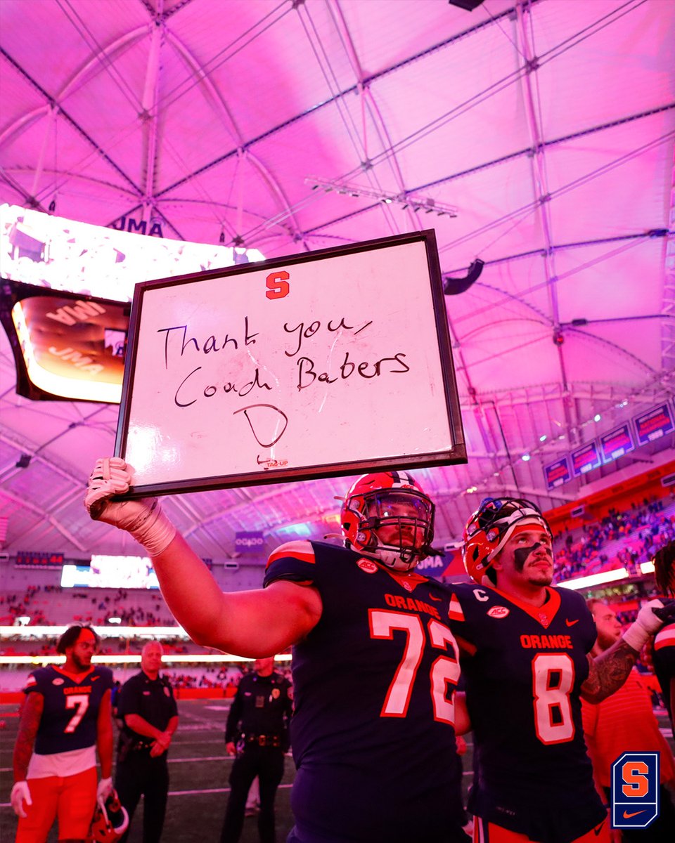 CuseFootball's tweet photo. Always 🧡 https://t.co/kYwp9m4cWj