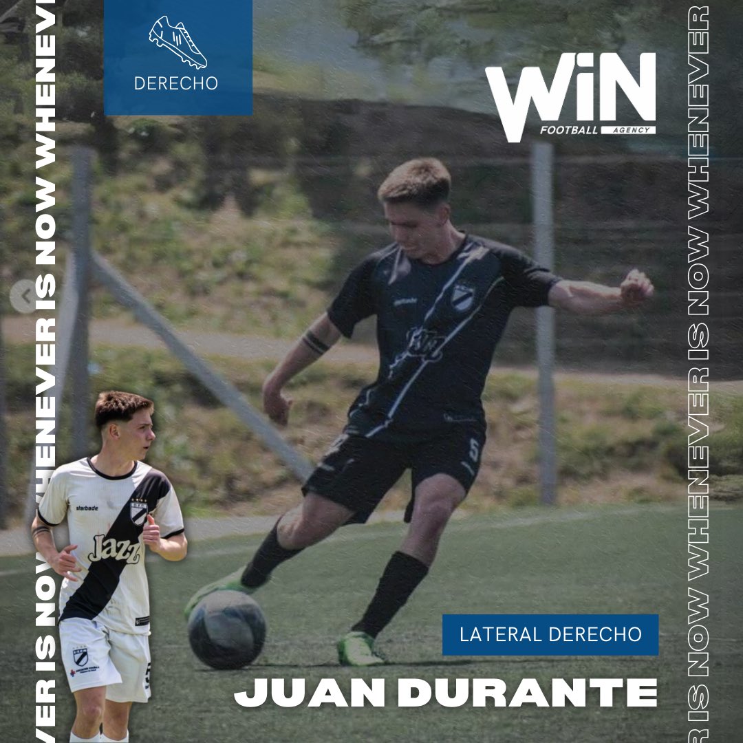 ⚽️Jugador de Danubio Fútbol Club en la categoría 2007.

✨Gracias por permitirnos acompañarte en tu crecimiento Juan. A seguir trabajando juntos💪

#somoswin #somoswinfootball