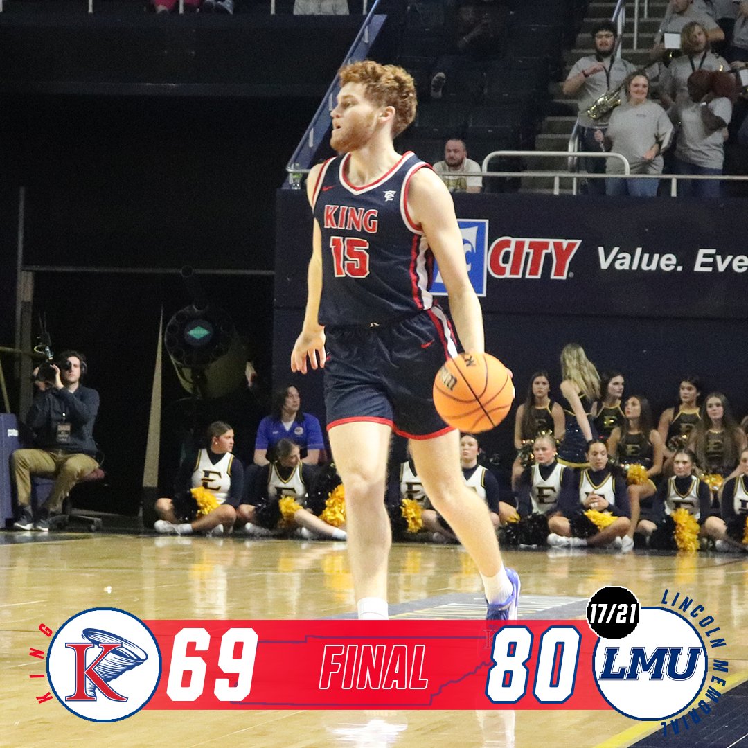 Seth Cullen scored 18 points for <a href="/KingU_mbb/">King University Men's Basketball</a> against #17/21 Lincoln Memorial this afternoon. #KingPride
