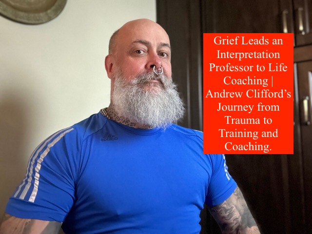 Join me on Sunday morning, November 26, 2023, at 10 AM EST (3 PM GMT, 5 PM Baghdad MT). The broadest will be LIVE on my YouTube Channel.

Dr. Andrew Clifford will be my guest to tell me about his journey from Grief and loss trauma to Life Coaching.