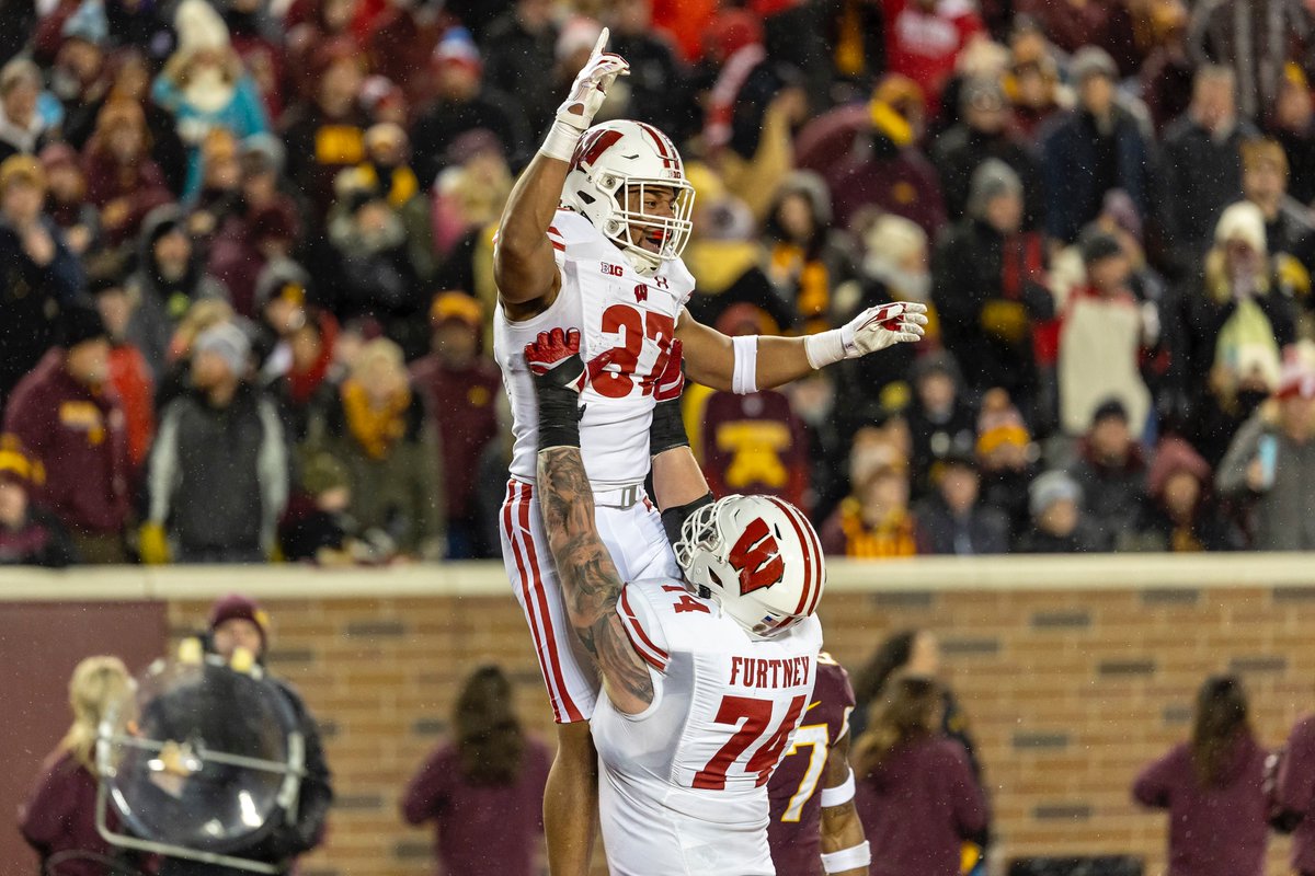 Border Battle Win ☑️

<a href="/BadgerFootball/">Wisconsin Football</a> is bringing the 🪓 back to Madison!