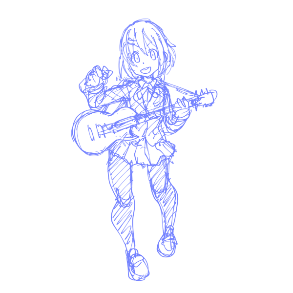 平沢唯 「2023-11-25 #一日一絵」|ふゆ(ドとレとミとキュとゴとヱの音が出ない)のイラスト