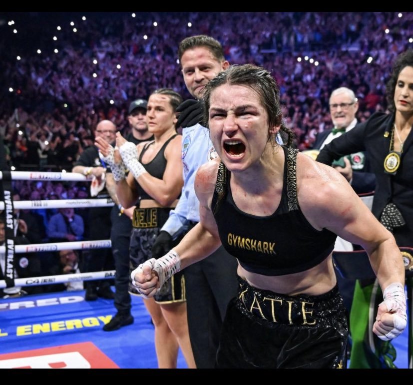 Resilience from @KatieTaylor to produce one of her greatest ever performances. Never ever doubt this amazing woman. A modern Irish hero.