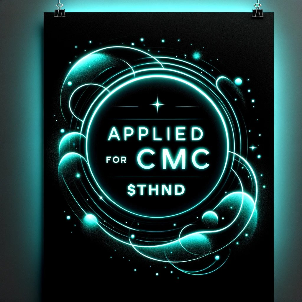 We've just competed our application in order to be listed on CoinMarketCap.

Our ticket number is: 801044.

coinmarketcap.com/dexscan/ethere…