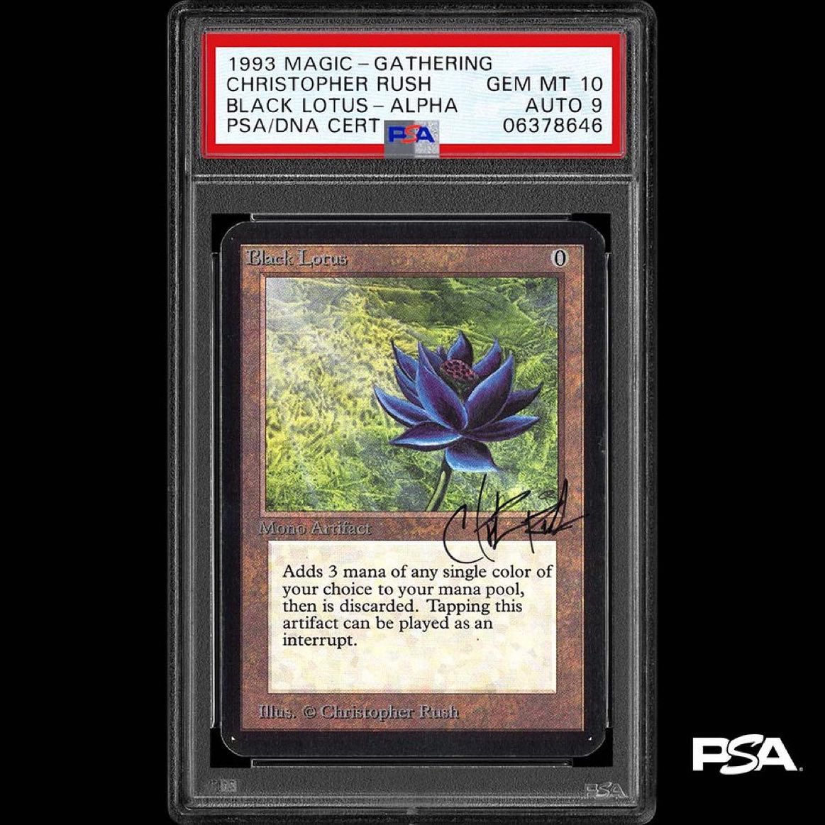 Black Lotus bgs5.5 Ancestral Recall など Black Lotus (LEA)