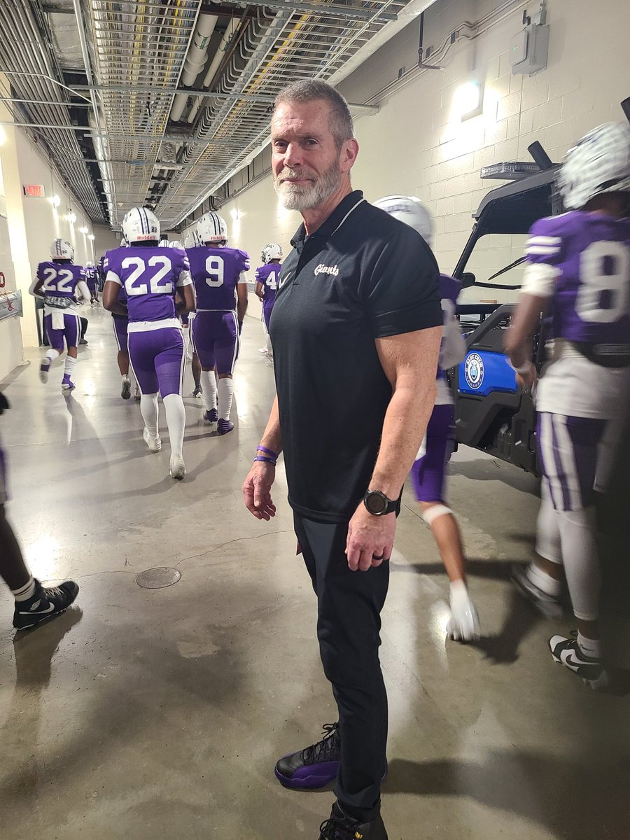 KyleNeddenriep's tweet photo. Strength coach Kevin Vanderbush final football game at Ben Davis after 40 years. He said this is game No. 496. https://t.co/ew0BC4FjY8