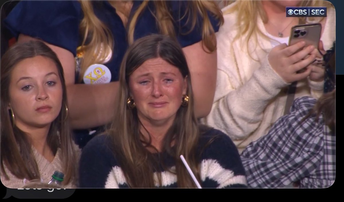 Cryyyyyy #rolltide cc <a href="/BarstoolBigCat/">Big Cat</a> I