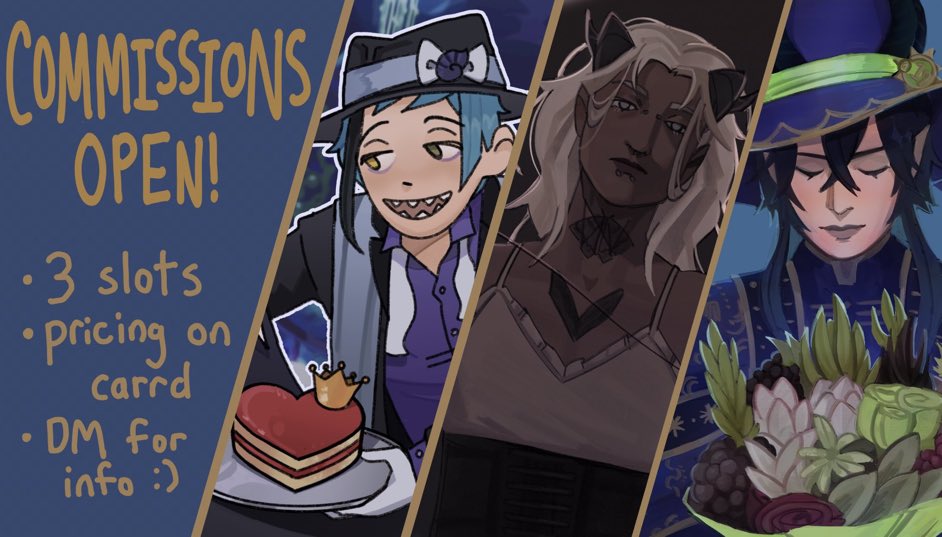 Vincent | comms open! tweet media