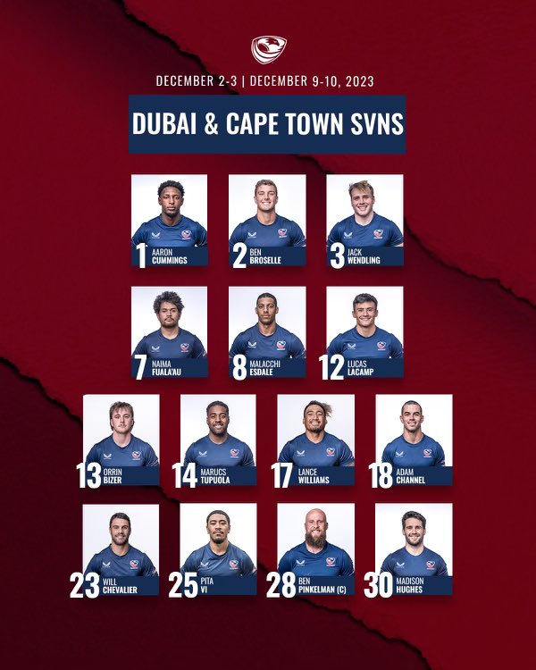 USARugby's tweet image. New SZN. New SVNS. 

Broadcast information for be confirmed shortly.