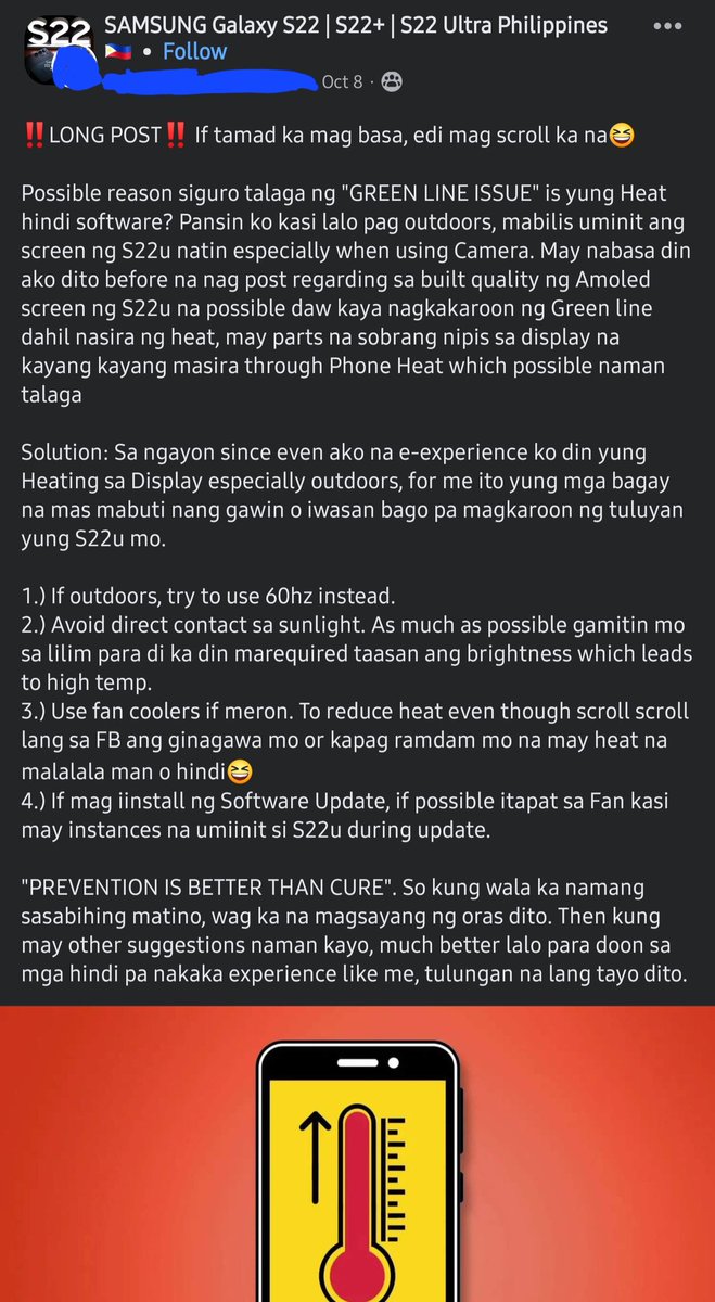 kylelakyle's tweet photo. @notetech_10 The same, if not, similar opinion was also mentioned a month ago on Facebook. It all started to make sense.. Nowadays, I always use a phone cooler when charging my S22 Ultra and turned off Adaptive Brightness. I even use a phone cooler when I'm updating my device. https://t.co/ybt0H2tz3t