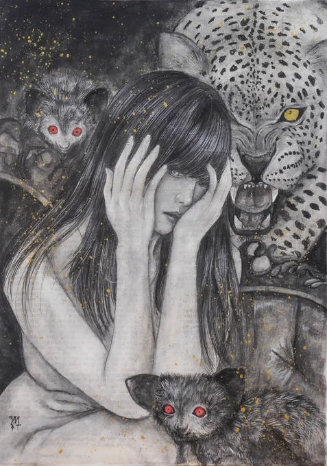 #ブラックフライデーなのでブラックの作品をあげる