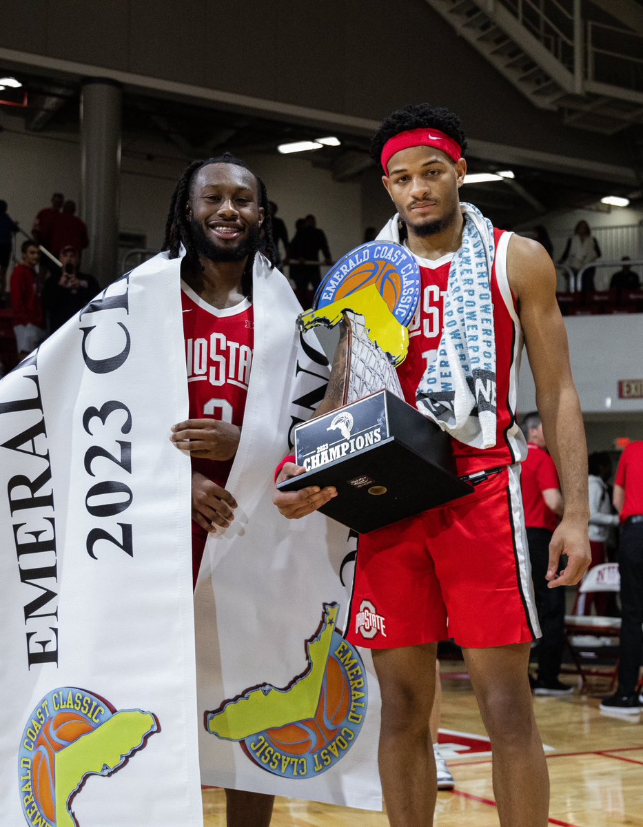 ⭐️ Tournament MVP: <a href="/Bruce2T_/">Bruce Thornton</a> 
⭐️ All-Tournament Team : <a href="/roddy_gayle/">RG2</a> 

#Team125 #GoBucks