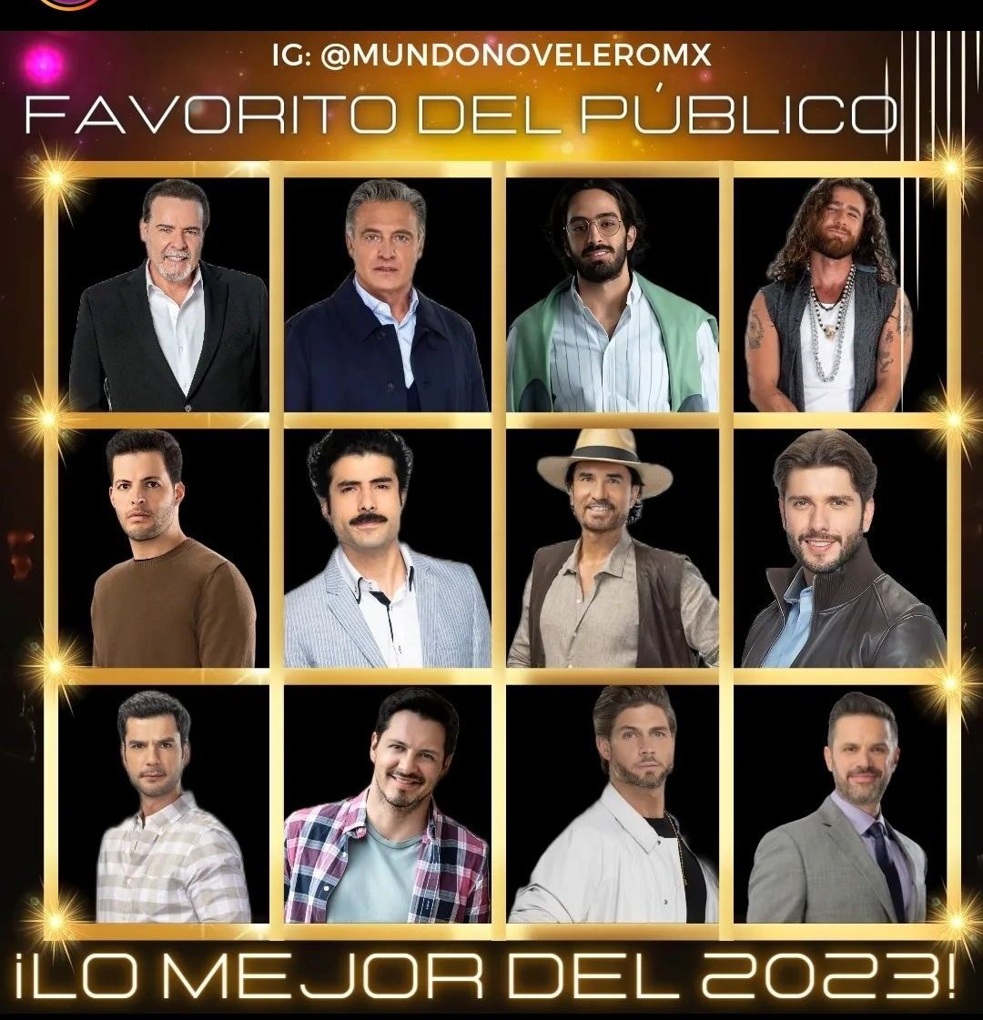 #FavoritoDelPublico

#CesarEvora
#JuanSoler
#PatricioJose
#EternamenteAmandonos
#JoseLuisBadalt
#JulioVallado
#JoseAngelBichir
#DiegoOlivera
#RodrigoBrand
#RanssesAleman
#CarlosGarcia
#HoracioPancheri
#MarkTacher

Comenta cual fue tu favorita